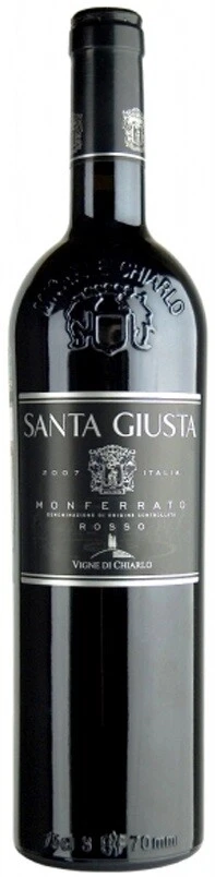 Вино Santa Giusta Rosso, Monferrato DOC, 2010