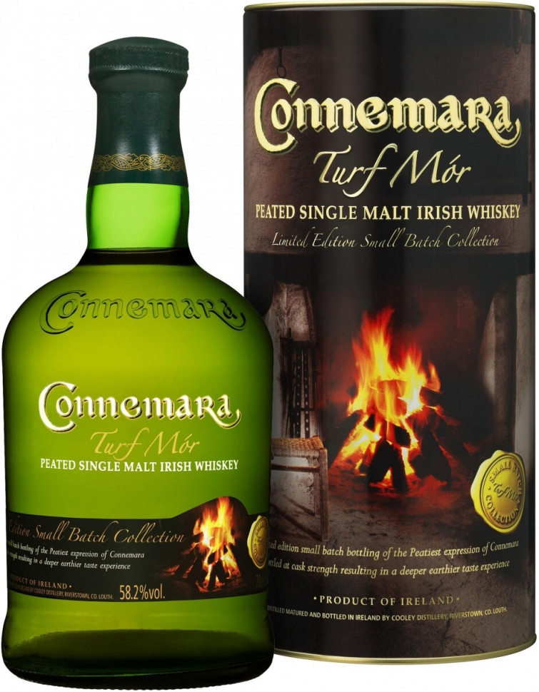 Виски Connemara Turf Mor gift box 700 мл