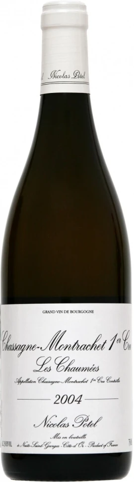 Вино Nicolas Potel, Chassagne Montrachet Premier Cru Les Chaumees AOC, 2004