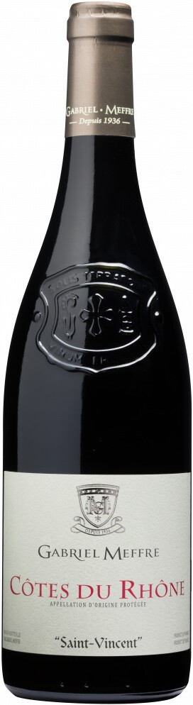 Вино Gabriel Meffre Saint Vincent Rouge Cotes du Rhone АОP 2020