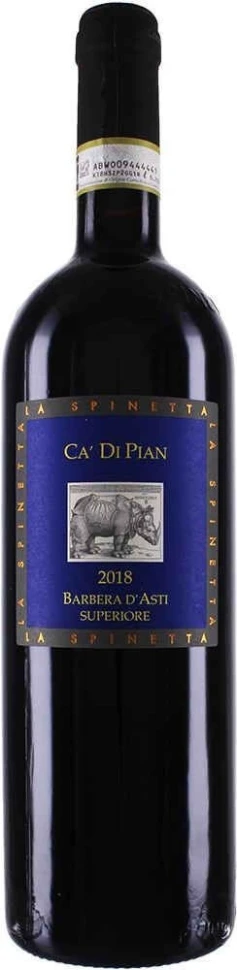 Вино La Spinetta, Barbera d'Asti "Ca' di Pian", 2018