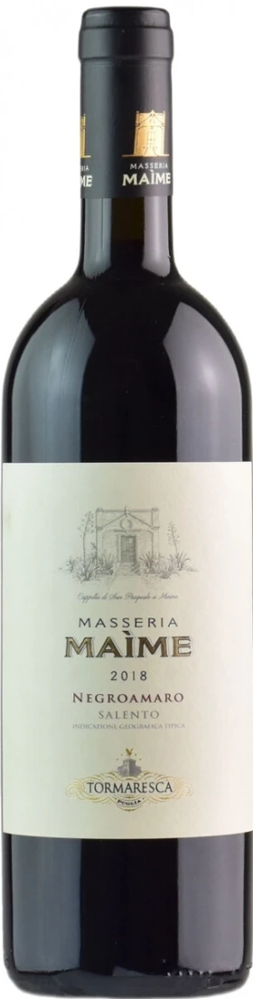 Вино Tormaresca, Masseria Maime Negroamaro, Salento IGT, 2018