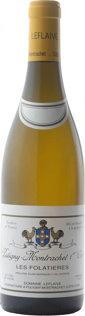 Вино Domaine Leflaive, Puligny Montrachet 1er Cru Les Folatieres АОC, 2016