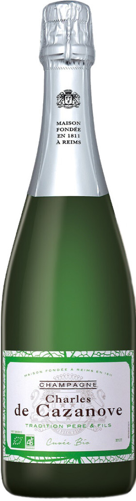 Шампанское Charles de Cazanove Tradition Bio Organic Brut Champagne AOC