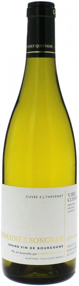 Вино Domaine de la Bongran, Vire-Clesse Cuvee E.J.Thevenet AOC, 2012