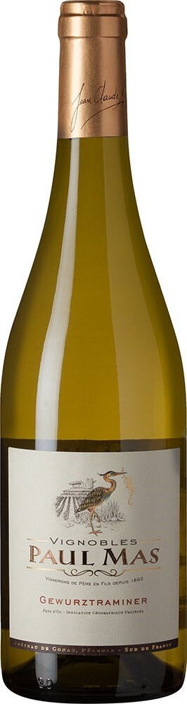 Вино Paul Mas Gewurztraminer Pays d Oc IGP 2021