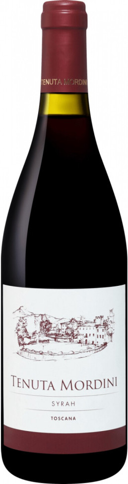 Вино Tenuta Mordini Syrah Toscana IGT 2018