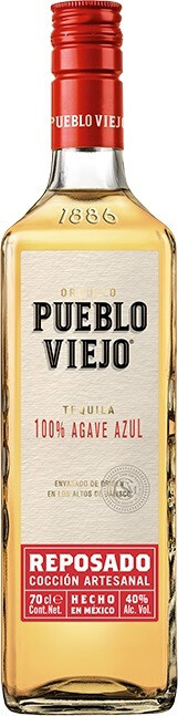 Текила Pueblo Viejo Reposado 0.7 л