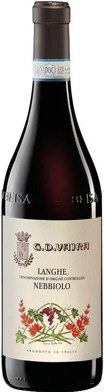 Вино G.D. Vajra, Langhe DOC Nebbiolo, 2022