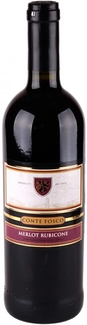 Вино Conte Fosco, Merlot, Rubicone IGT, 2009