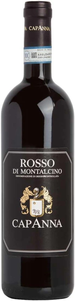 Вино Capanna, Rosso di Montalcino, Tuscany DOC, 2014