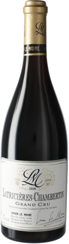 Вино Lucien Le Moine Latricieres Chambertin Grand Cru AOC 2018