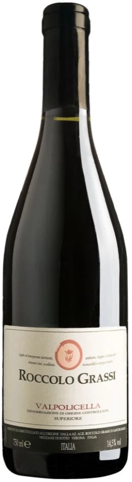 Вино Roccolo Grassi, Valpolicella DOC Superiore, 2019