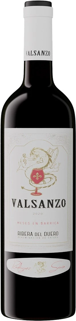 Вино Valsanzo Crianza, Ribera del Duero DO, 2017, 1.5 л