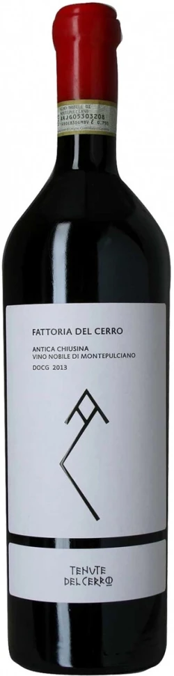 Вино Fattoria del Cerro, Vino Nobile di Montepulciano DOCG, Vigneto Antica Chiusina, 2013