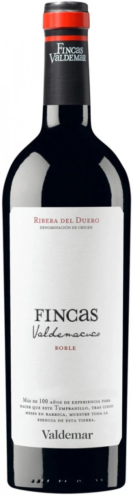 Вино Valdemar, Fincas Valdemacuco Roble, Ribera del Duero DO, 2019
