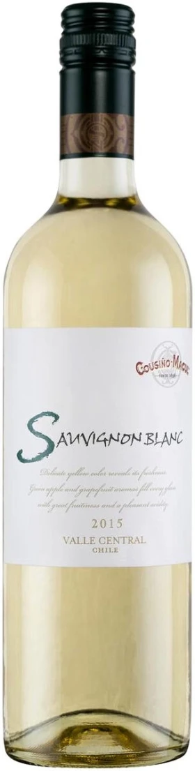 Вино Cousino-Macul, Sauvignon Blanc, Central Valley, 2015