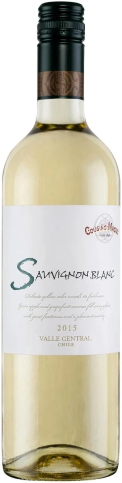 Вино Cousino-Macul, Sauvignon Blanc, Central Valley, 2015