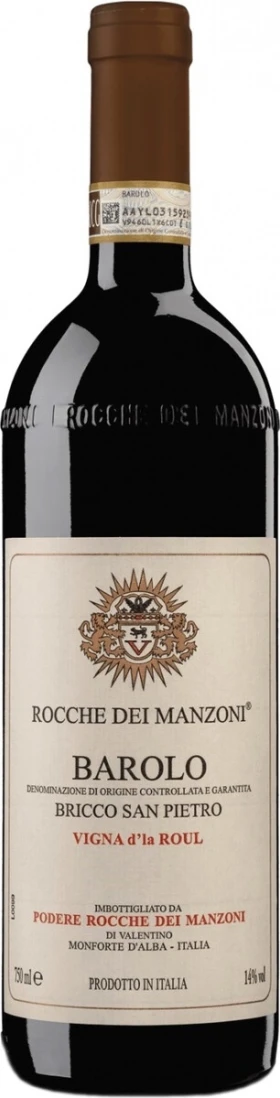 Вино Rocche dei Manzoni, Barolo Bricco San Pietro Vigna d'la Roul DOCG, 2015