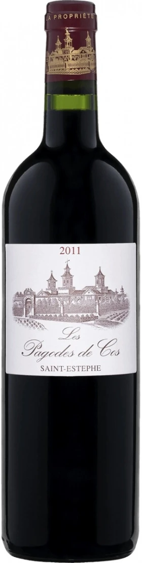 Вино "Les Pagodes de Cos" AOC Saint-Estephe, 2011