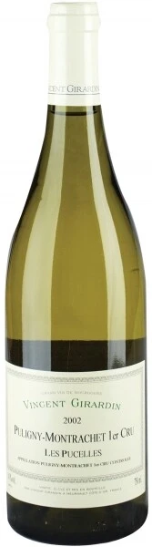 Вино Vincent Girardin Puligny Montrachet Premier Cru Les Pucelles 2002