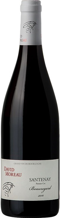 Вино David Moreau Santenay Premier Cru Beauregard AOC 2018