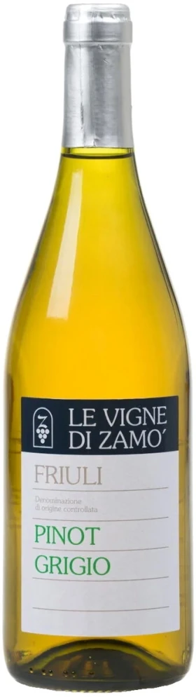 Вино Le Vigne di Zamo, Pinot Grigio, Friuli DOC