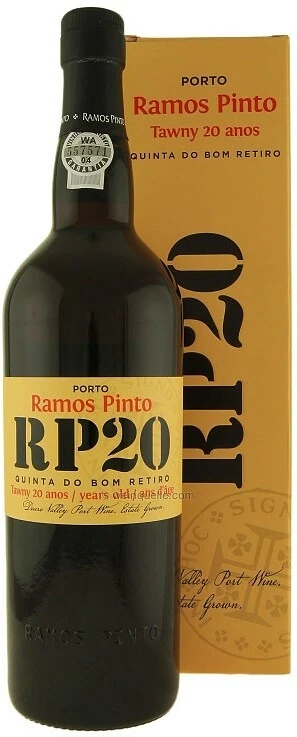 Портвейн Ramos Pinto, Porto Quinta do Bom Retiro 20 Anos, gift box