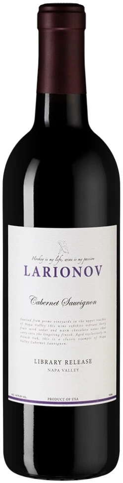 Вино Larionov, Library Release Cabernet Sauvignon, 2012