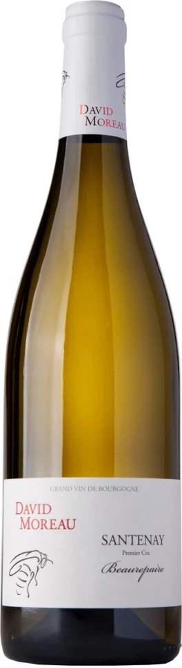 Вино David Moreau, Santenay 1-er Cru Beaurepaire AOC Blanc, 2016