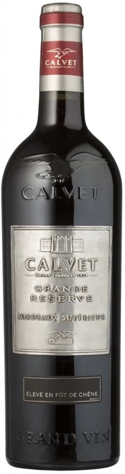 Вино Calvet, Grande Reserve, Bordeaux Superieur АОP, 2017
