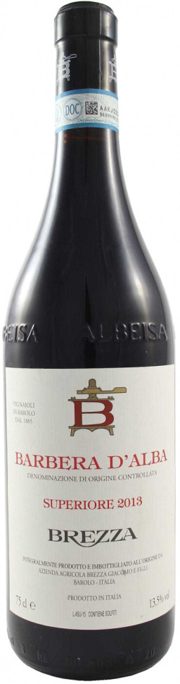 Вино Brezza Giacomo e Figli Barbera d Alba Superiore DOC 2013