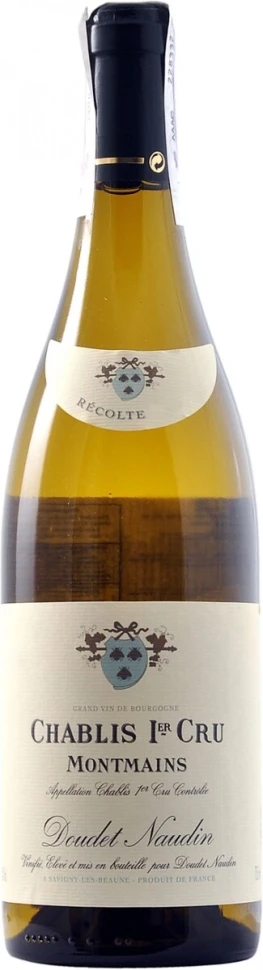 Вино Doudet Naudin, Chablis Premier Cru Montmains AOC