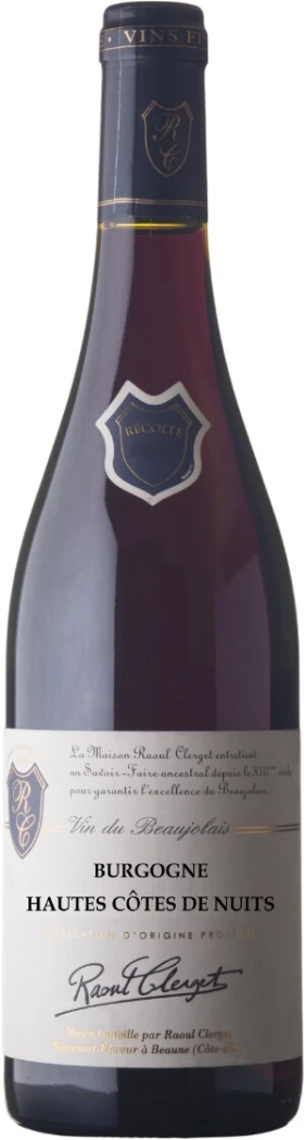 Вино Raoul Clerget, Bourgogne Hautes Cotes de Nuits AOP, 2022