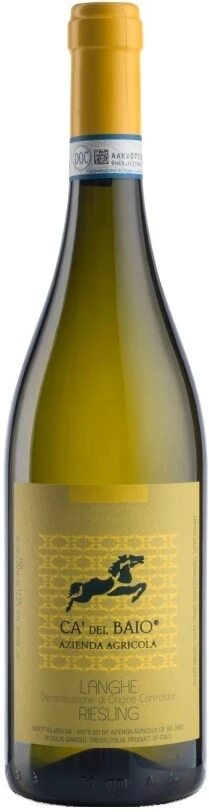 Вино Ca'del Baio, Langhe Riesling DOC, 2013