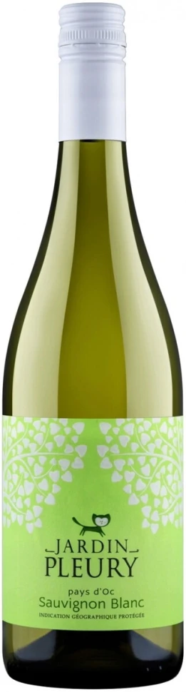 Вино Jardin Pleury Sauvignon Blanc, Pays d'Oc IGP, 2024