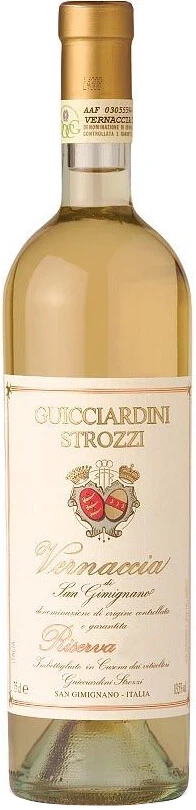 Вино Guicciardini Strozzi, Vernaccia di San Gimignano DOCG Riserva, 2011