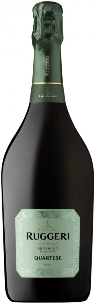 Игристое вино Ruggeri Quartese Brut Superiore Prosecco di Valdobbiadene DOCG