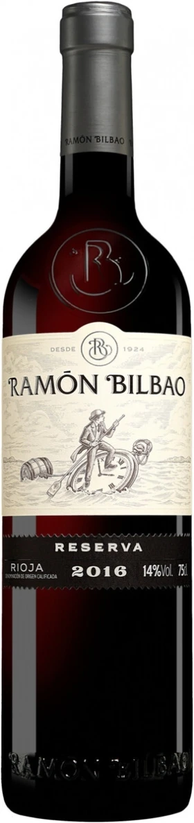Вино Ramon Bilbao, Reserva, Rioja DOC, 2016