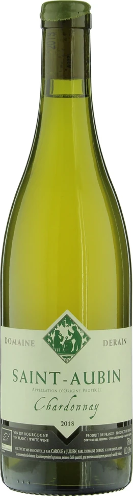 Вино Domaine Derain, Saint Aubin AOC Blanc, 2018