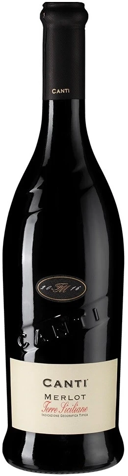 Вино Canti, Merlot, Terre Siciliane IGT, 2020