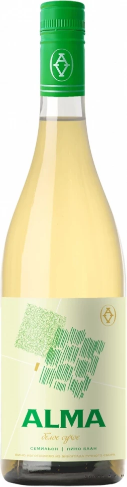 Вино Alma Semillon Pinot Blanc, 2024