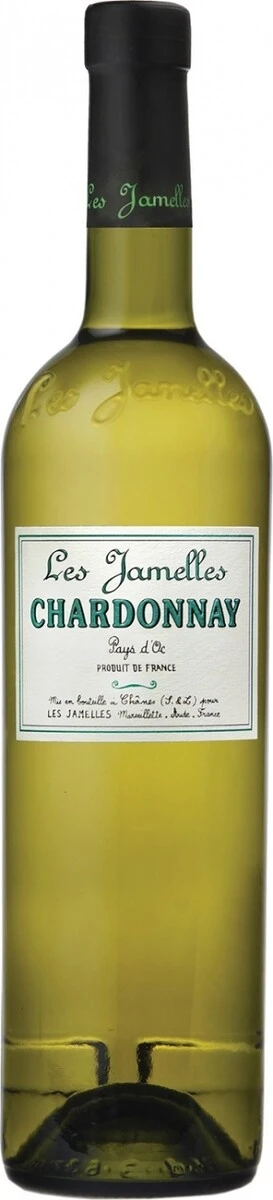Вино Les Jamelles, Chardonnay, Pays d'Oc IGP, 2021