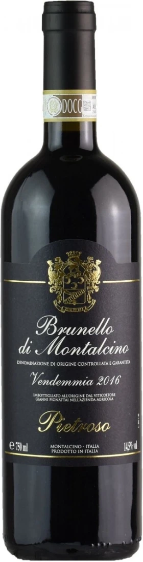 Вино Pietroso, Brunello di Montalcino DOCG, 2016