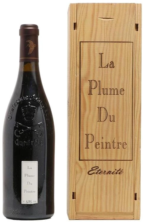 Вино Domaine de la Mordoree, Chateauneuf-du-Pape La Plume du Peintre AOP, 2019, wooden box