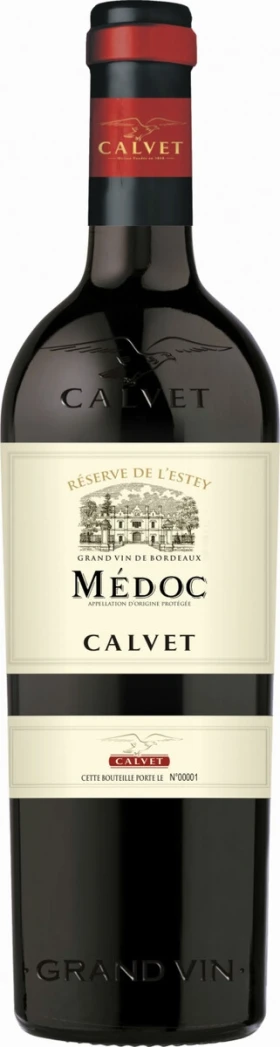 Вино Calvet, Reserve de l'Estey Medoc AOP, 2019