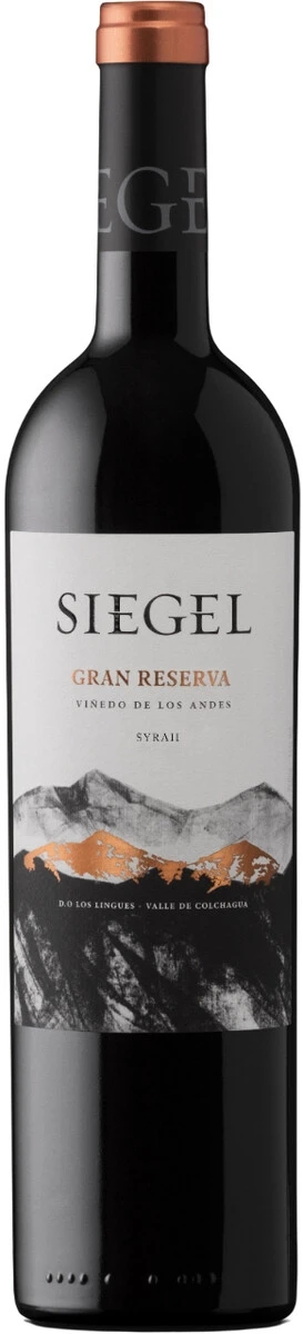 Вино Siegel, Gran Reserva Syrah, Valle de Colchagua DO, 2020