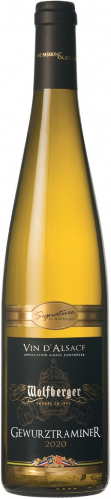 Вино Wolfberger Signature Gewurztraminer Alsace AOC 2020