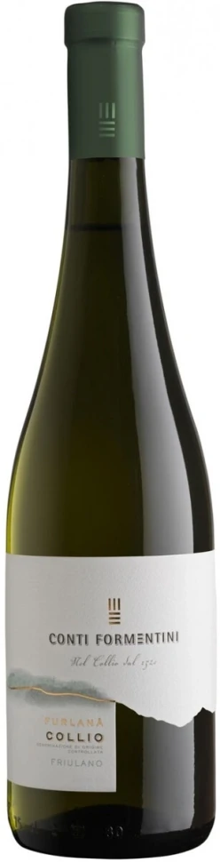 Вино Conti Formentini, "Furlana" Friulano, Collio DOC, 2010
