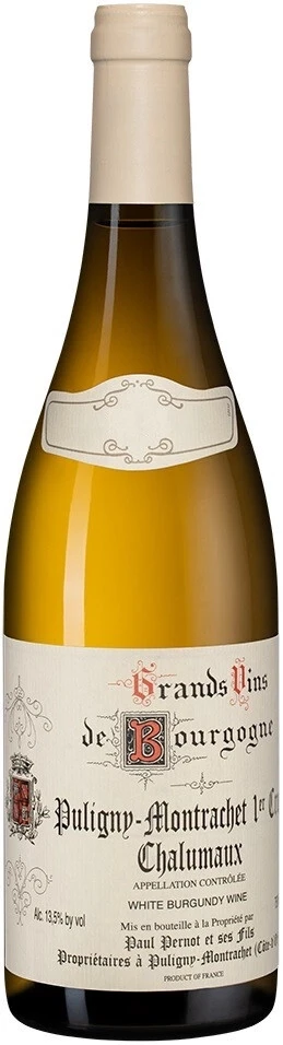 Вино Domaine Paul Pernot &amp; Fils, Puligny-Montrachet 1er Cru Chalumaux AOC, 2019